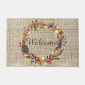 Welkom herfst deurmat (Voorkant)