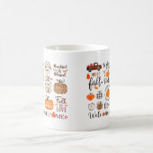 Welkom Herfst Gelukkige Dankdag Koffiemok (Center)