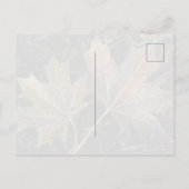 Welkom herfst herfstbladeren briefkaart (Achterkant)