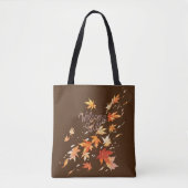 Welkom Herfst, Herfstbladeren Tote Bag (Voorkant)