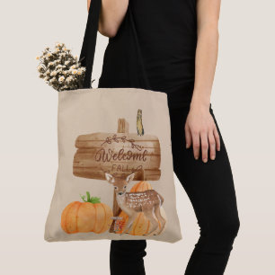 Welkom Herfst Home Decor Tote Bag