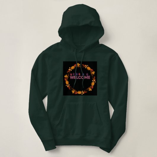 Welkom Herfst Hoodie (Design voorkant)