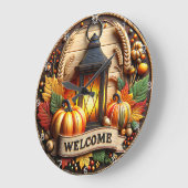 Welkom Herfst Lantaarn Grote Klok (Hoek)