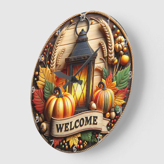 Welkom Herfst Lantaarn Grote Klok (Hoek)