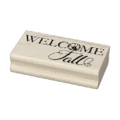 Welkom Herfst Pumpkin Rubberstempel (Stempel)