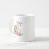 Welkom Herfst Pumpkins Flowers Koffiemok (Voorkant links)