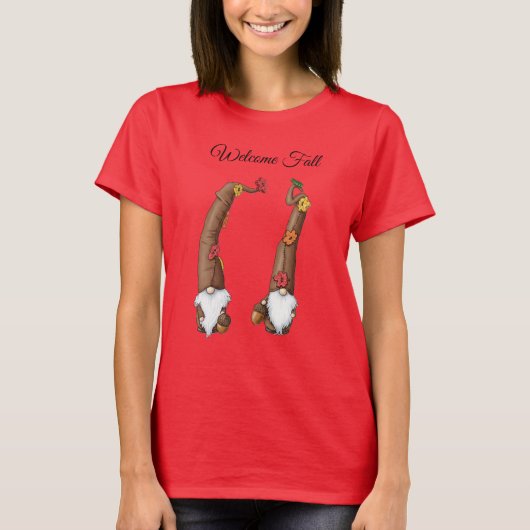 Welkom Herfst T-shirt (Voorkant)
