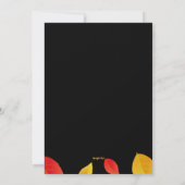 Welkom herfst trendy kaart (Achterkant)