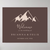 Welkom herkenbaar herkenningsteken voor Buurland Poster (Voorkant)