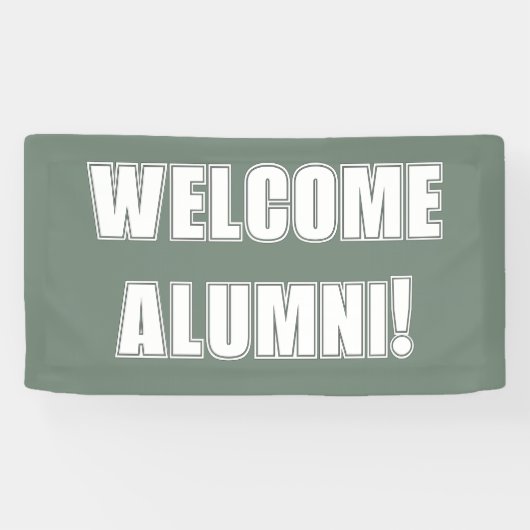 Welkom Home Alumni Banner (Horizontaal)