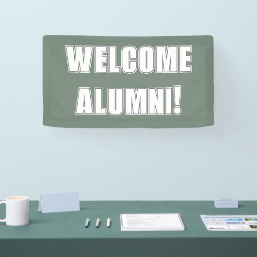 Welkom Home Alumni Banner (Beurs)