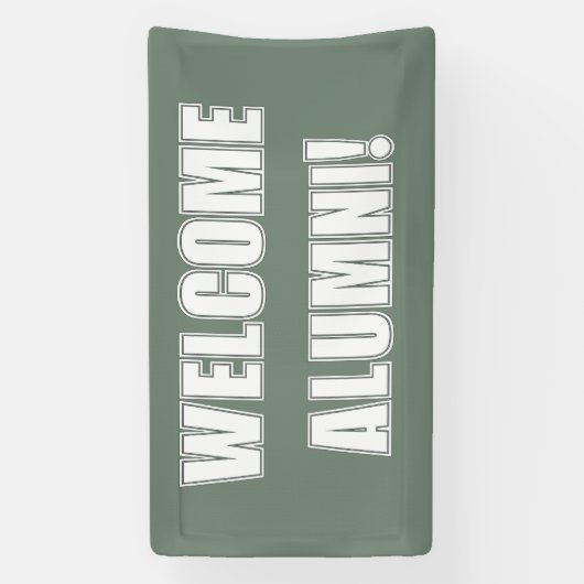 Welkom Home Alumni Banner (Verticaal)