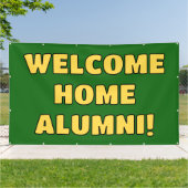 Welkom Home Alumni Banner (Buitenkant)