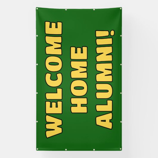 Welkom Home Alumni Banner (Verticaal)