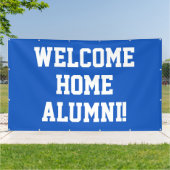 Welkom Home Alumni Banner (Buitenkant)