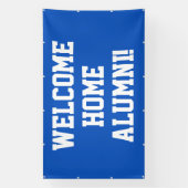 Welkom Home Alumni Banner (Verticaal)