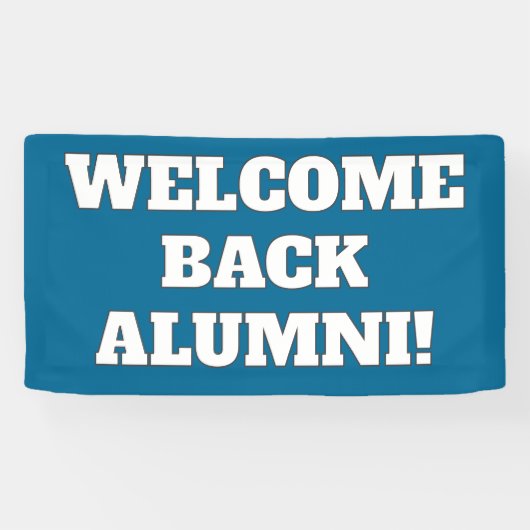 Welkom Home Alumni Banner (Horizontaal)