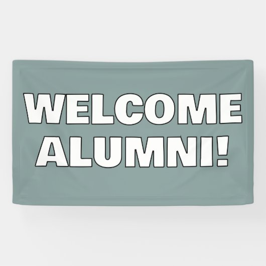 Welkom Home Alumni Banner (Horizontaal)