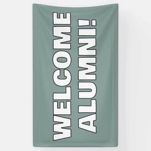 Welkom Home Alumni Banner (Verticaal)