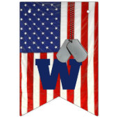 Welkom Home Amerikaanse vlag Vlaggetjes (Derde vlag)