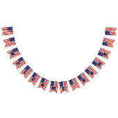 Welkom Home Amerikaanse vlag Vlaggetjes (Alle)