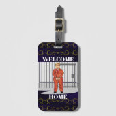 Welkom Home Bagagelabel (Voorkant (verticaal))