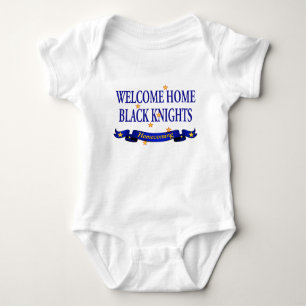 Welkom Home Black Knachten Romper