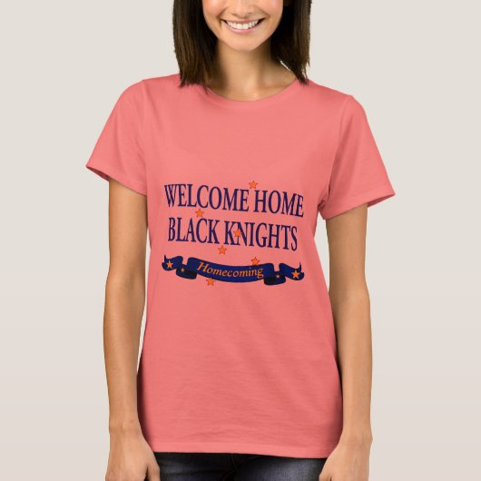Welkom Home Black Knachten T-shirt (Voorkant)