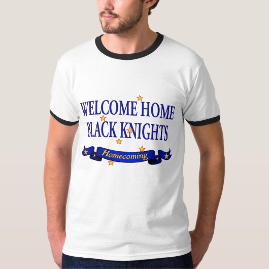 Welkom Home Black Knachten T-shirt (Voorkant)