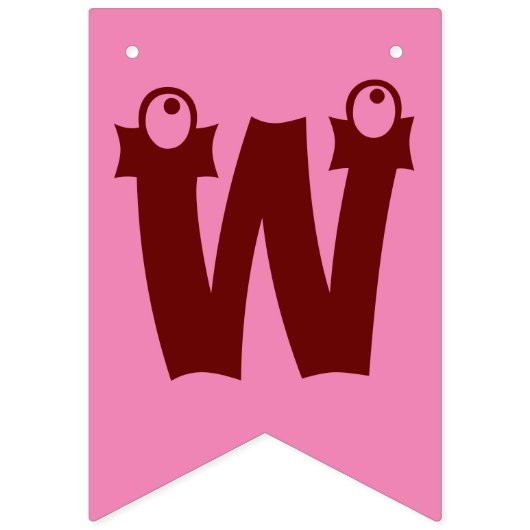 WELKOM HOME Bunting Flags Vlaggetjes (Derde vlag)