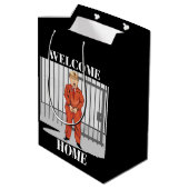 Welkom Home Cadeauzak Medium Cadeauzakje (Achterkant Gekanteld)