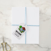 Welkom Home Dank u Housewarming Party Favors Cadeaulabel (Met Touw)
