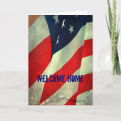 Welkom Home / Dank u Militaire Kaart (Voorkant)