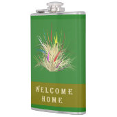 WELKOM HOME DESIGN AARDE KLEUREN TWEETONIG GROEN HEUPFLES (Links)