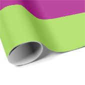 Welkom Home Design paarse Groen Rood Borded Lat Cadeaupapier (Rol Hoek)