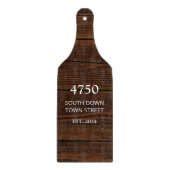 Welkom Home Eerste Huis Nieuw Huis Housewarming Gi Snijplank (Voorkant)