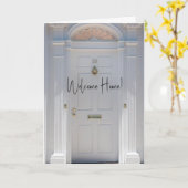 Welkom Home Folded Wenskaart Kaart (Gele Bloem)