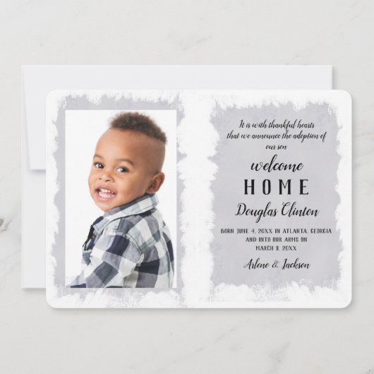 Welkom Home Foto's Aankondiging (Voorkant)