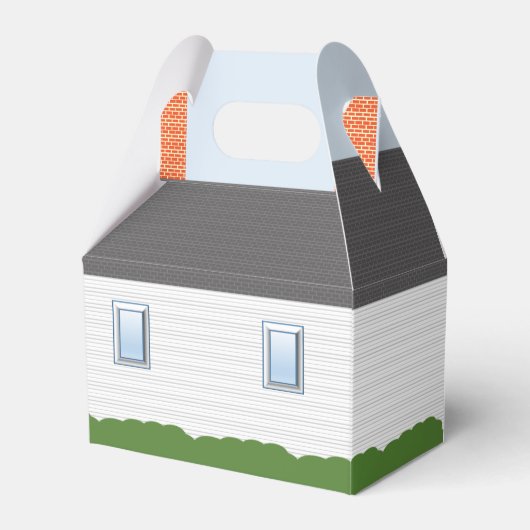 Welkom Home Gepersonaliseerde Housewarming Treat B Bedankdoosjes (Voorkant Zijde)