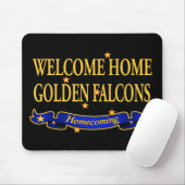 Welkom Home Golden Falcons Muismat (Met muis)