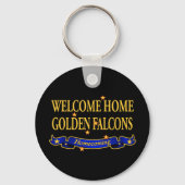 Welkom Home Golden Falcons Sleutelhanger (Voorkant)