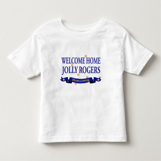 Welkom Home Jolly Rogers Kinder Shirts (Voorkant)