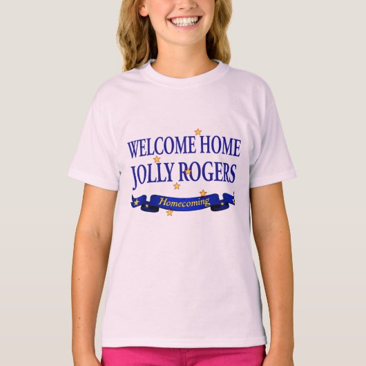 Welkom Home Jolly Rogers T-shirt (Voorkant)