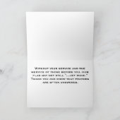 Welkom Home Kaart voor Servicemannen, Servicewomen (Binnen)