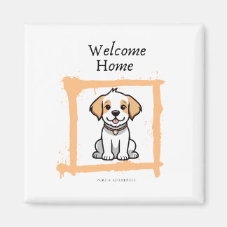 Welkom Home Koelkast Magneet