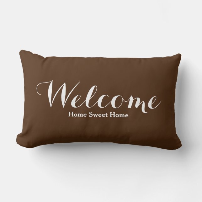 Welkom Home Lumbar Pillow Kussen (Voorkant)
