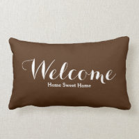 Welkom Home Lumbar Pillow