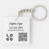 Welkom Home Makelaar Gift Sleutelhanger (Achterkant)