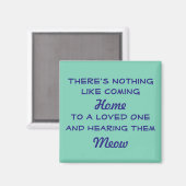 Welkom Home Meow Magneet (Voorkant / Achterkant)