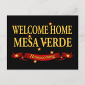 Welkom Home Mesa Verde Briefkaart (Voorkant)
